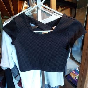 Quilted crop top
